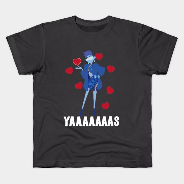 YAAAAAAAAAS Kids T-Shirt by Whitelaw Comics